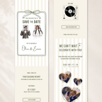 Ivory & Olive Kids Save the Date Website Template | Old Money Style