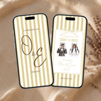 Yellow Kids Save the Date Video Template | Editable Canva Wedding Invitation