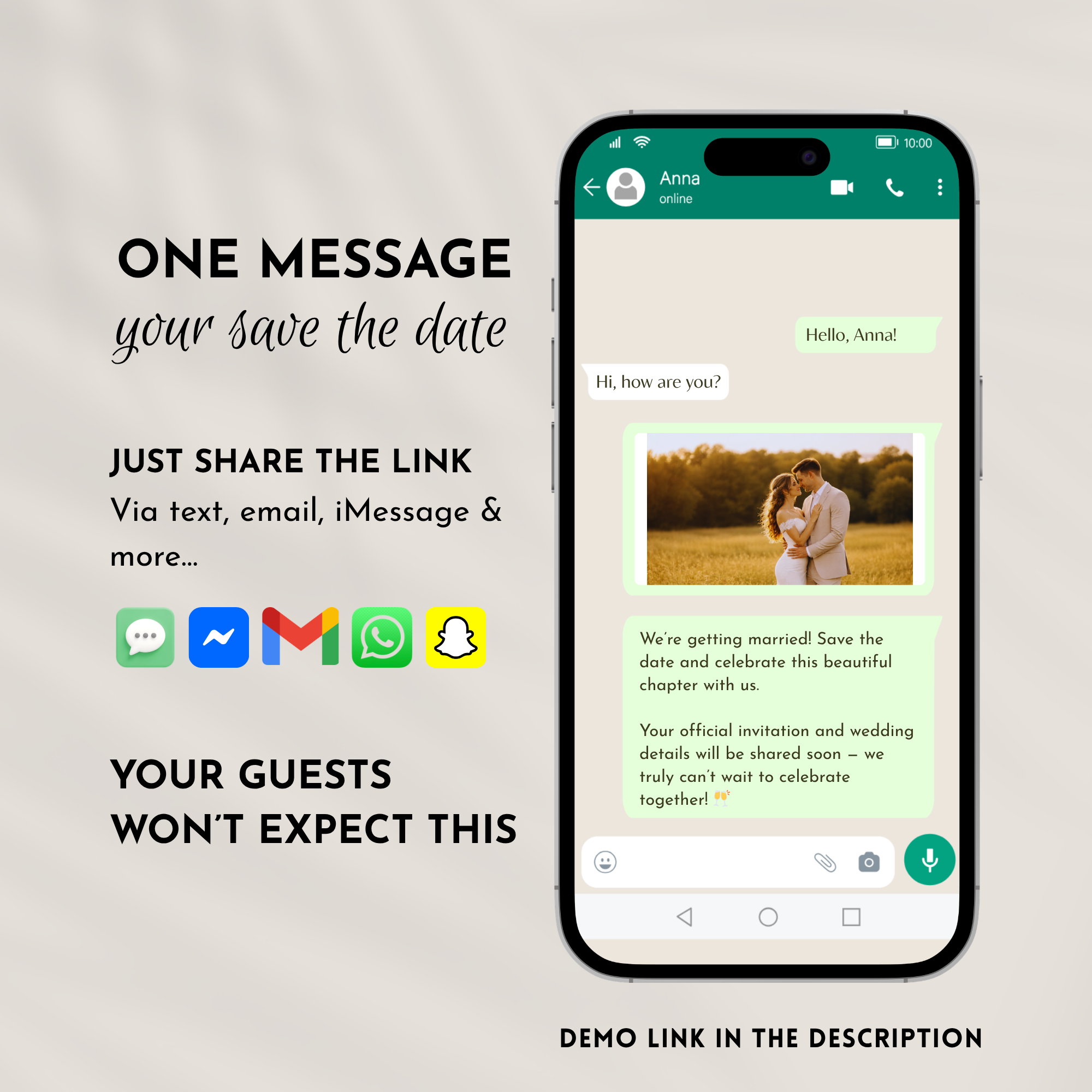 Save The Date Website Template | Canva Template