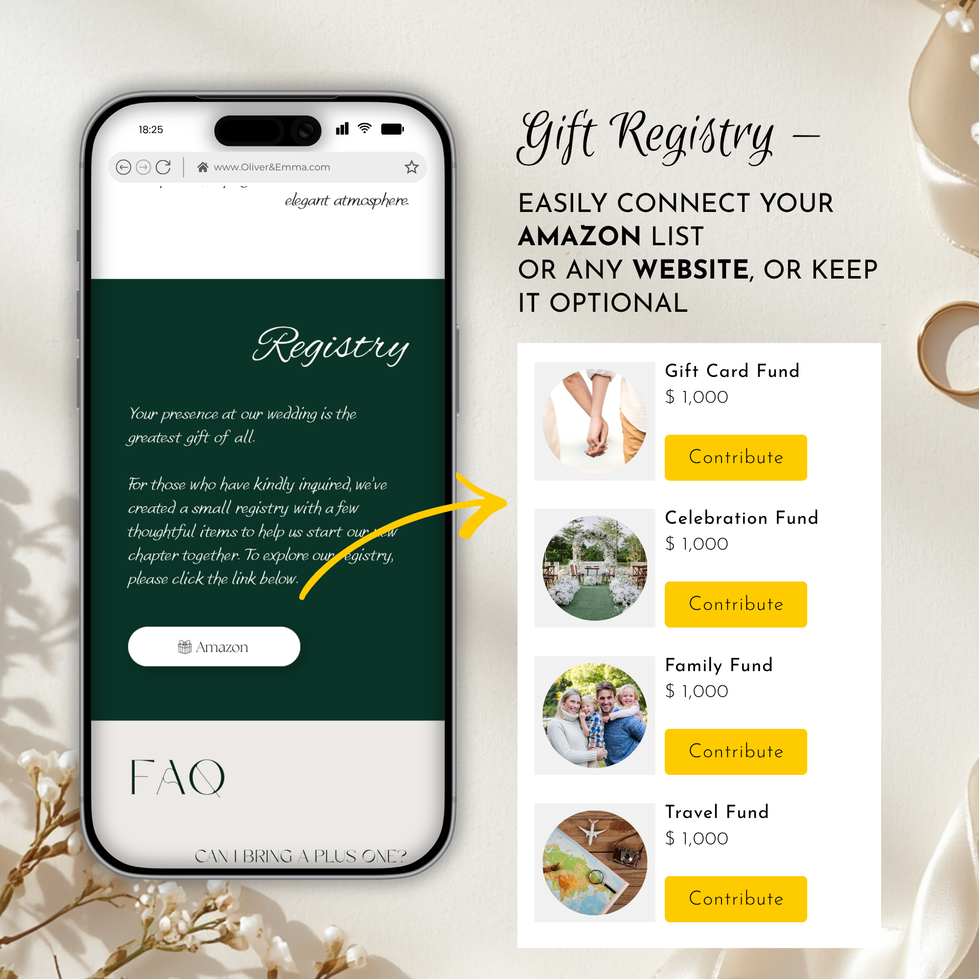 Old Money Emerald Wedding Website Template with RSVP | Canva Template
