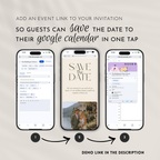 Olive & Cream Wedding Website Template with RSVP | Canva Template