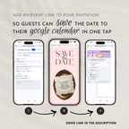 Old Money Deep Cherry Wedding Website Template with RSVP | Canva Template
