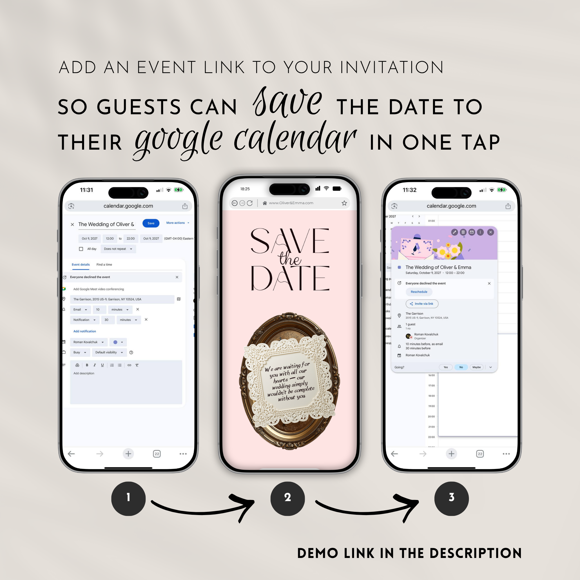 Old Money Deep Cherry Wedding Website Template with RSVP | Canva Template