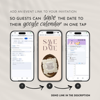 Old Money Plum Wedding Website Template with RSVP | Canva Template
