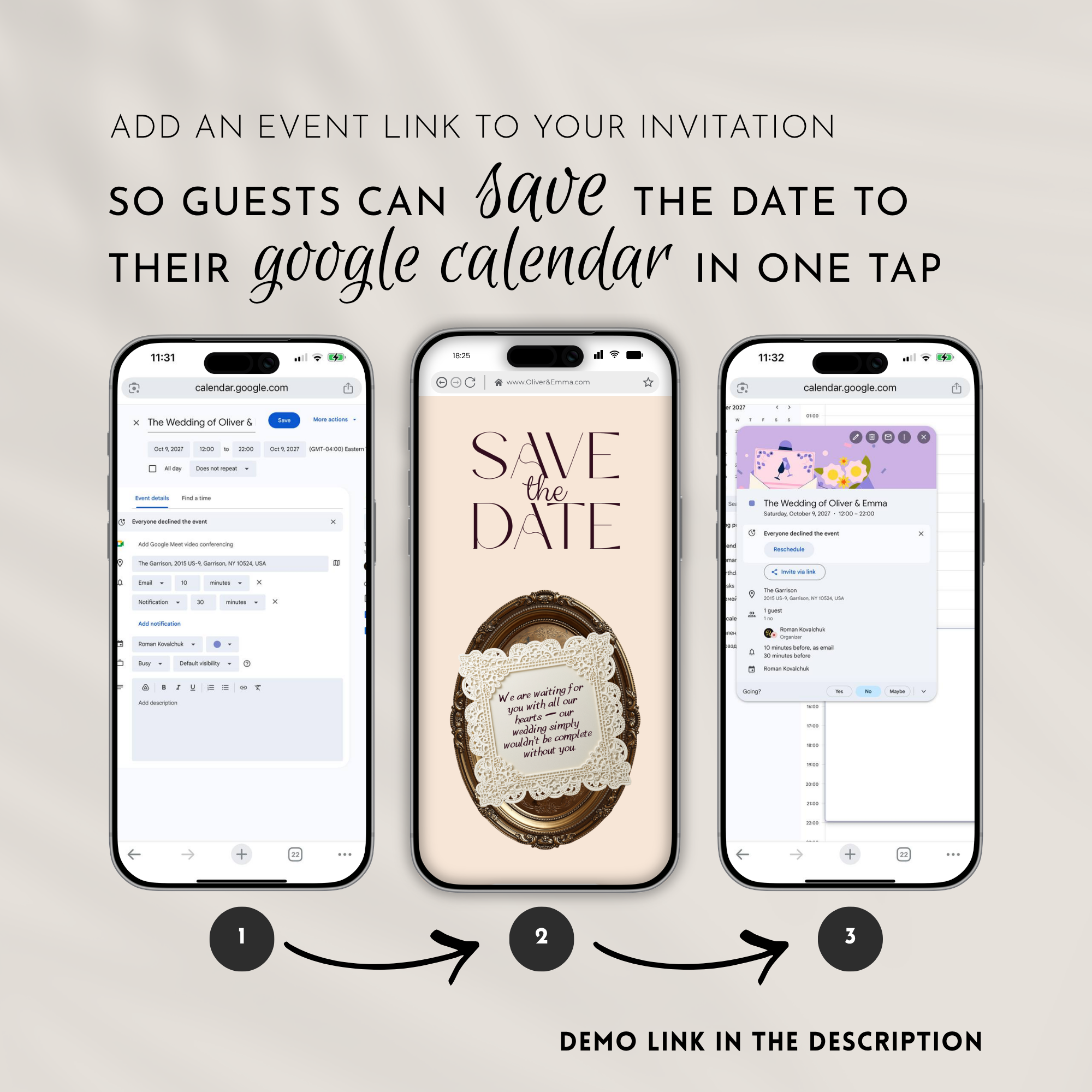 Old Money Plum Wedding Website Template with RSVP | Canva Template