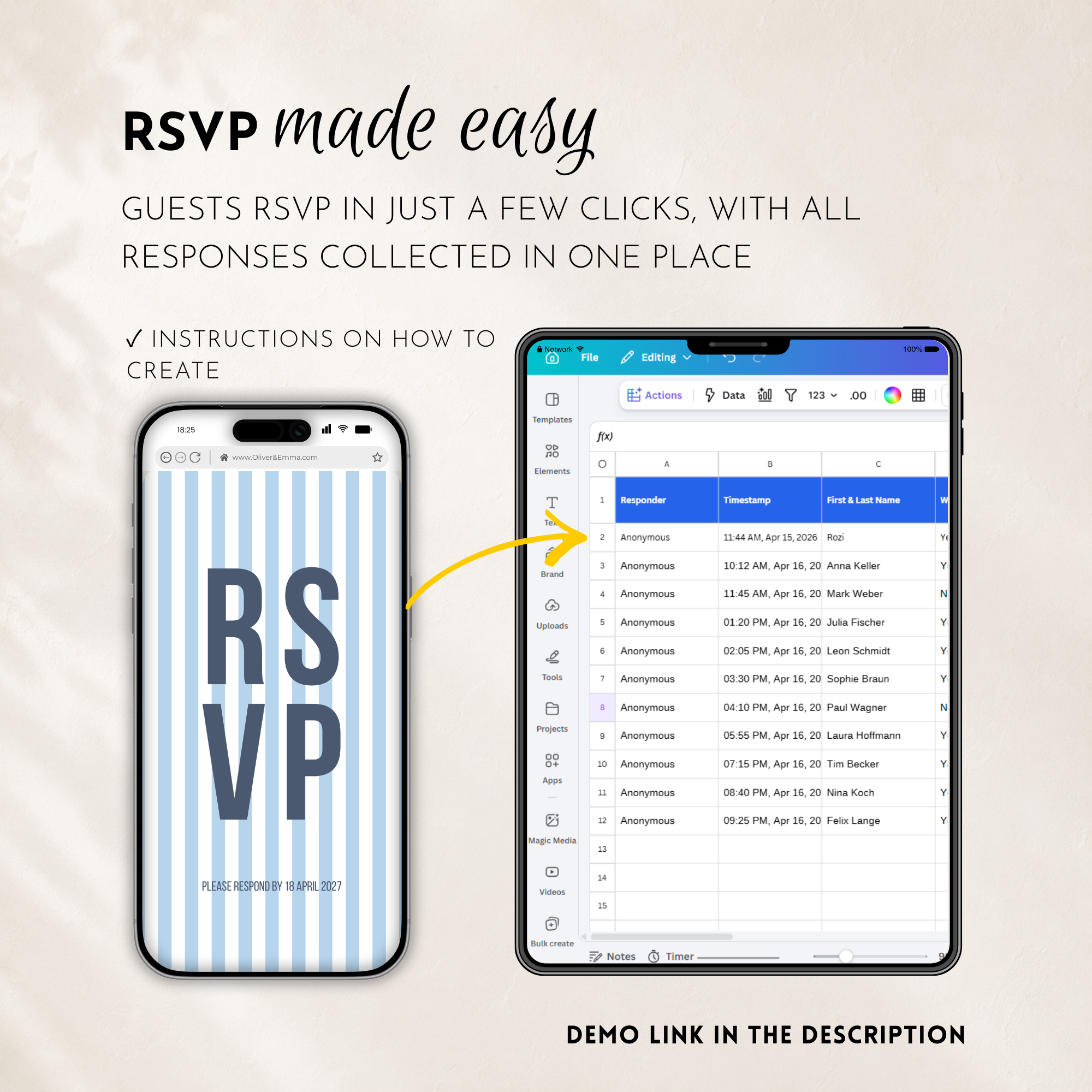 Dusty Blue Kids Save the Date Website Template | Old Money Style