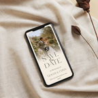 Olive & Cream Save the Date Website Template | Canva Template