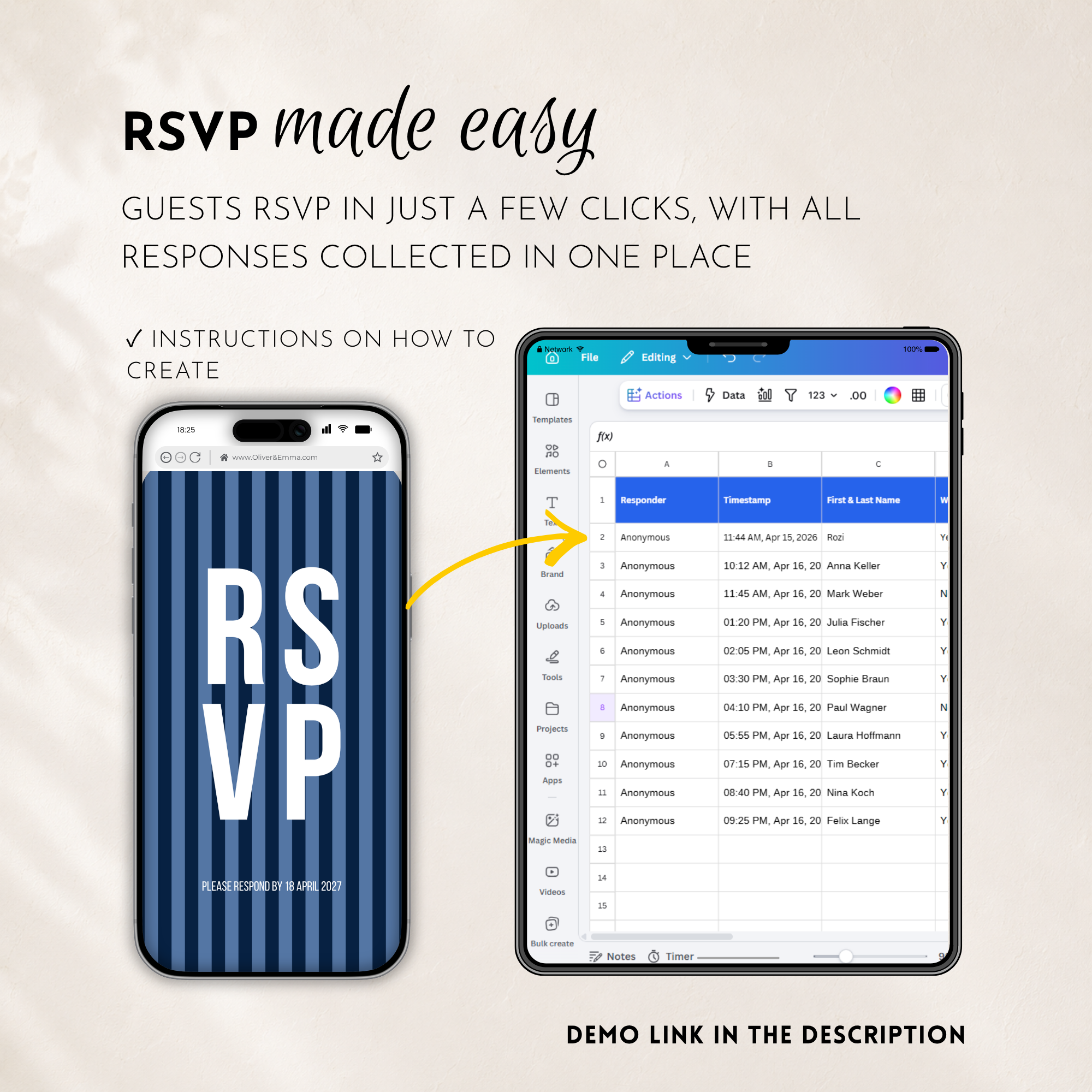 Navy Kids Save the Date Website Template | Old Money Style