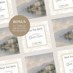 Ivory Save the Date Website with RSVP