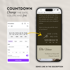 Old Money Forest Moss Wedding Website Template with RSVP | Canva Template