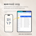 Dusty Blue Classic Save the Date Wedding Invitation Website Template