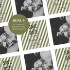 Sage Green Kids Save the Date Website Template | Old Money Style
