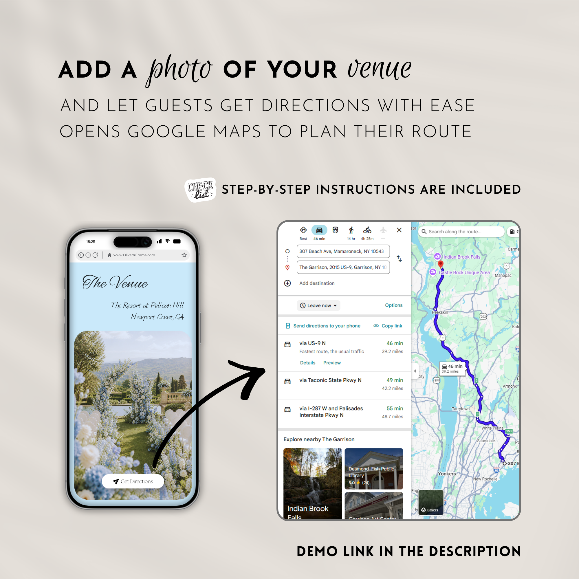 Pale Blue Wedding Website Template with RSVP | Canva Template