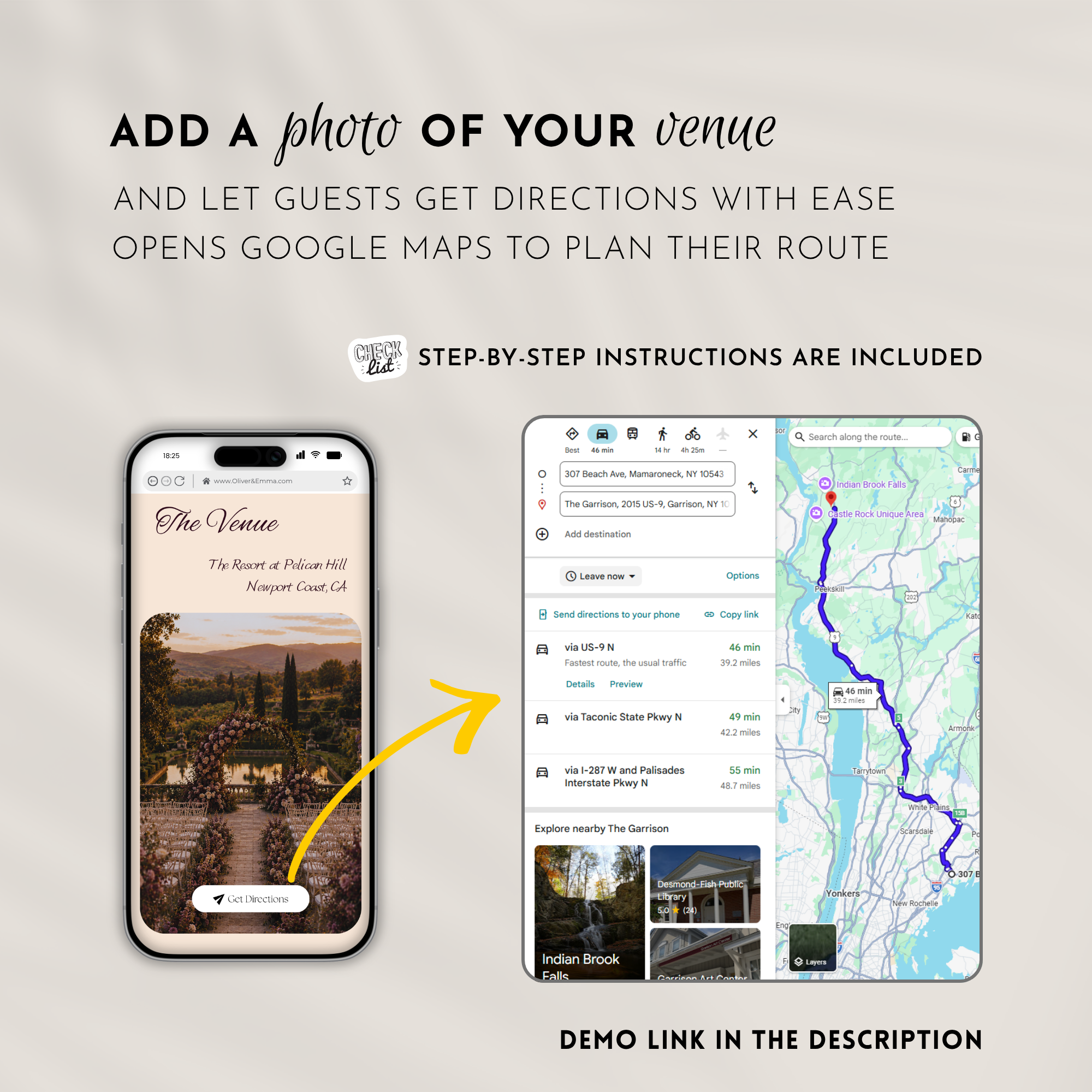 Old Money Plum Wedding Website Template with RSVP | Canva Template