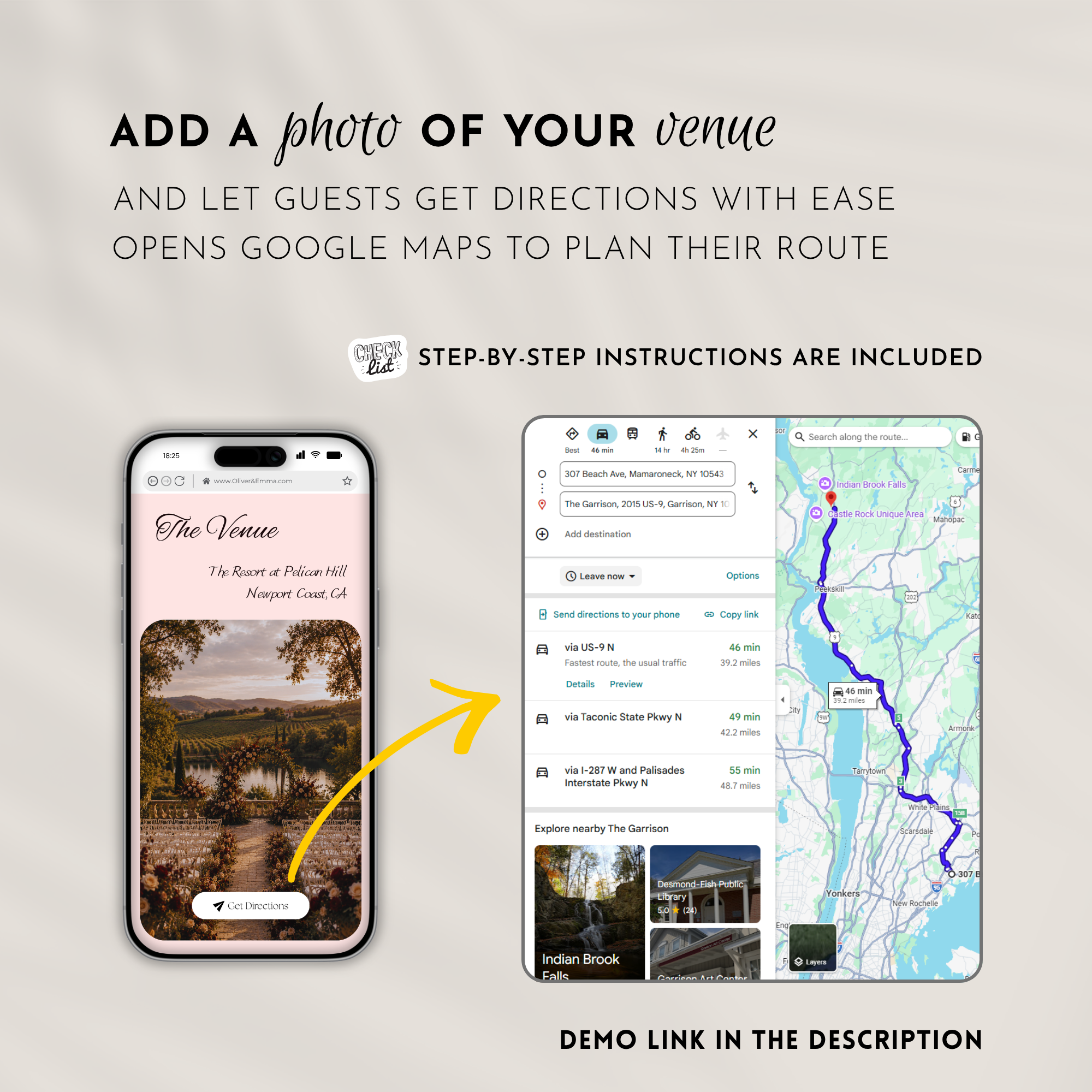 Old Money Deep Cherry Wedding Website Template with RSVP | Canva Template