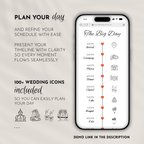 White & Beige Wedding Website Template with RSVP | Canva Template