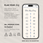 Sky Blue & Cream Wedding Website Template with RSVP | Canva Template