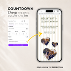Ivory & Olive Kids Save the Date Website Template | Old Money Style