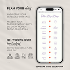 Lavender & Baby’s Breath Wedding Website Template with RSVP | Canva Template