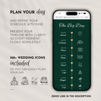 Old Money Emerald Wedding Website Template with RSVP | Canva Template