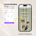 Sage Green Kids Save the Date Website Template | Old Money Style
