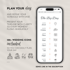 Pale Blue Wedding Website Template with RSVP | Canva Template
