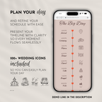 Coffee & Beige Wedding Invitation Website Template with RSVP & Music