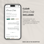 Old Money Emerald Wedding Website Template with RSVP | Canva Template