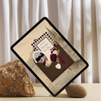 Chocolate Brown Old Money Save the Date Website with RSVP