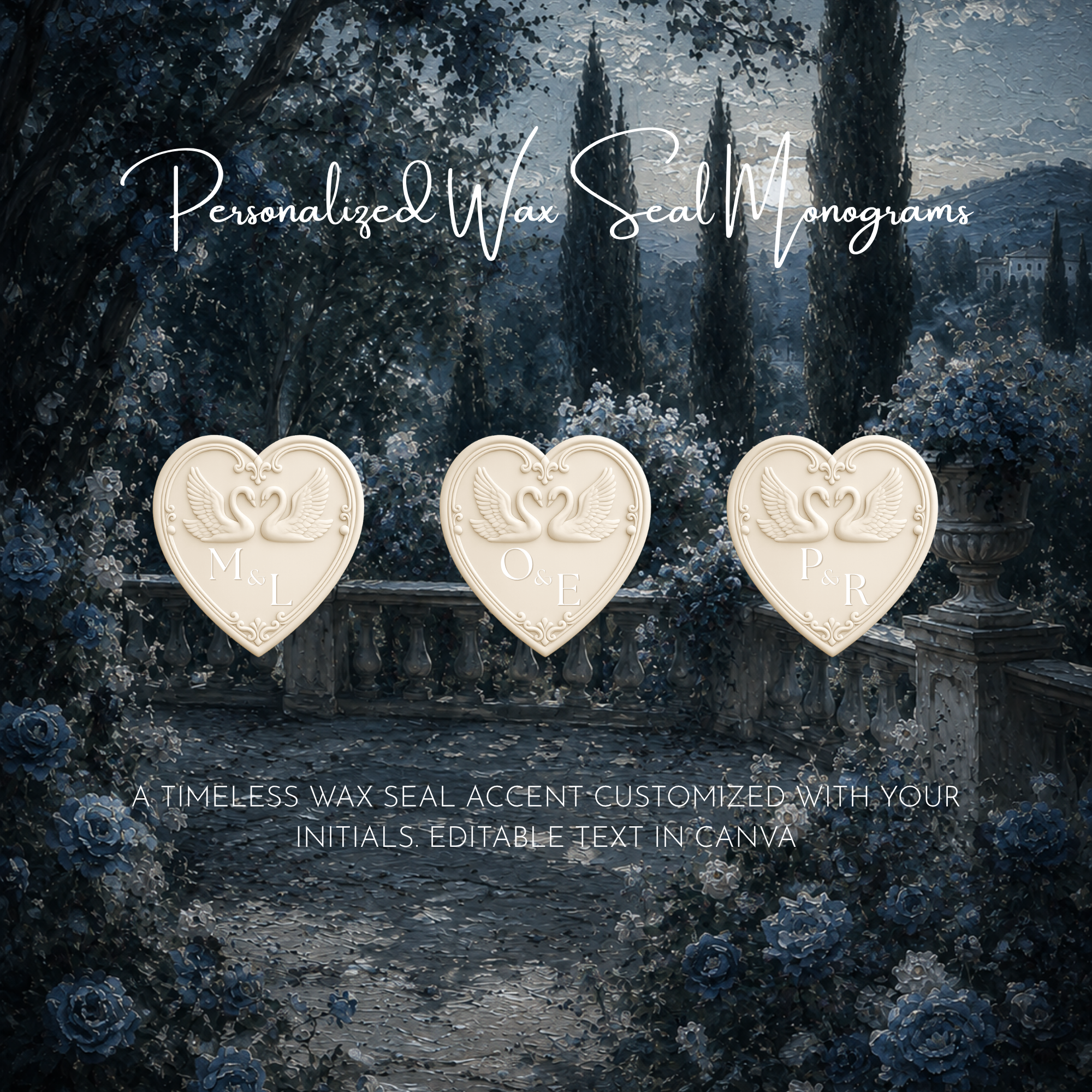 Dusty Blue Save the Date Website with RSVP