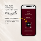 Burgundy Kids Save the Date Website Template | Old Money Style