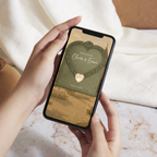 Olive Green Old Money Save the Date Website with RSVP