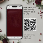 Old Money Cabernet Wedding Website Template with RSVP | Canva Template