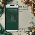 Old Money Emerald Wedding Website Template with RSVP | Canva Template