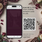 Old Money Plum Wedding Website Template with RSVP | Canva Template