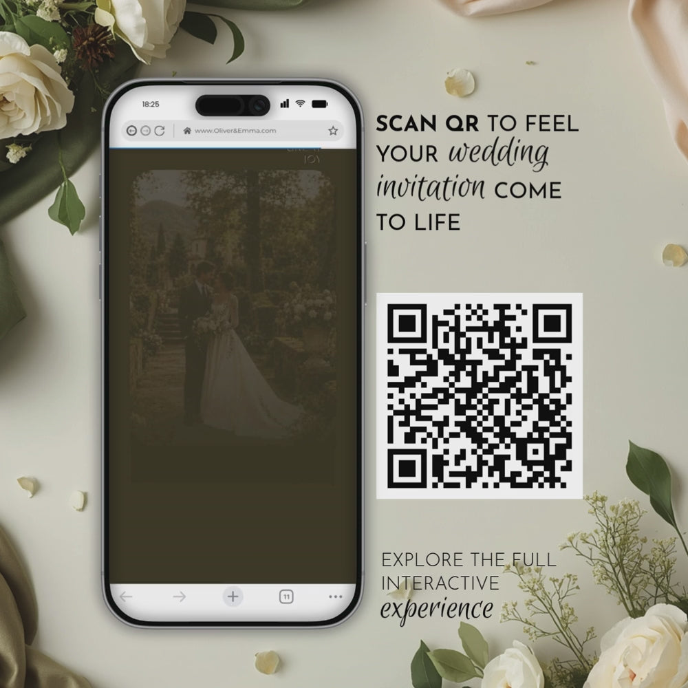 Old Money Forest Moss Wedding Website Template with RSVP | Canva Template
